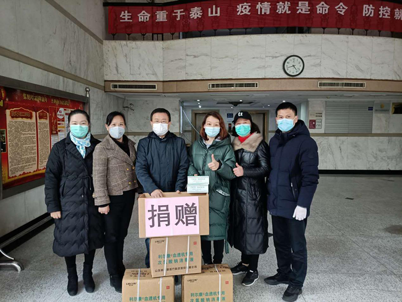 捐贈(zèng)社區(qū)抗疫物資，眾志成城抵御疫情