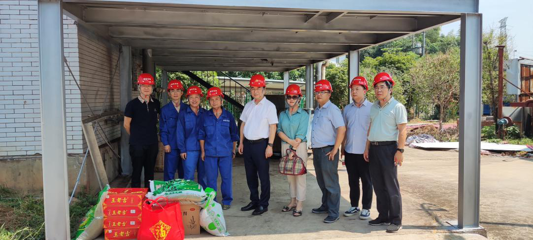 情系一線 夏送清涼—吳年春一行深入湖南糧油集團(tuán)基層開展“送清涼”活動(dòng)