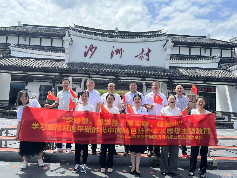 原生國(guó)貿(mào)黨支部開(kāi)展“學(xué)思想、強(qiáng)黨性、重實(shí)踐、建 新功”主題黨日活動(dòng)